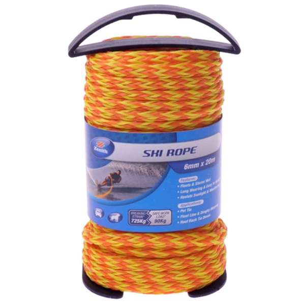 Zenith Ski Rope 6mm x 20m