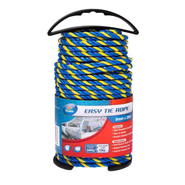 Zenith Easy Tie Rope 6mm x 20m