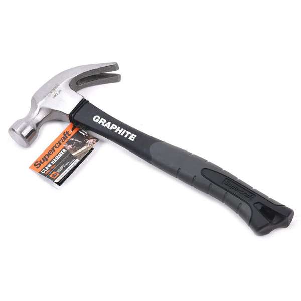 Supercraft Claw Hammer Graphite 560g