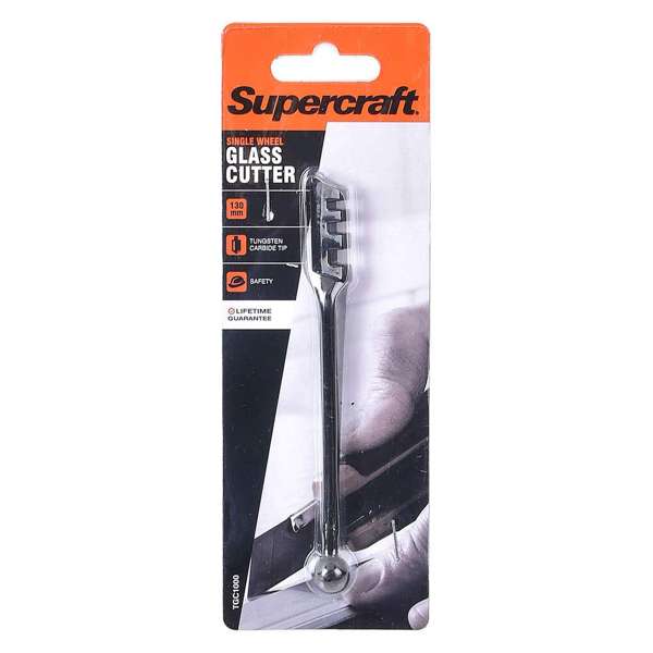 Supercraft Glass Cutter Single Wheel 130mm