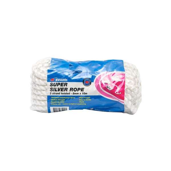 Zenith Super Silver Rope 8mm x 10m