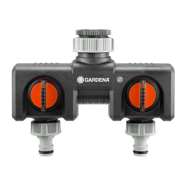 Gardena Parallel Twin Tap Connector 13mm