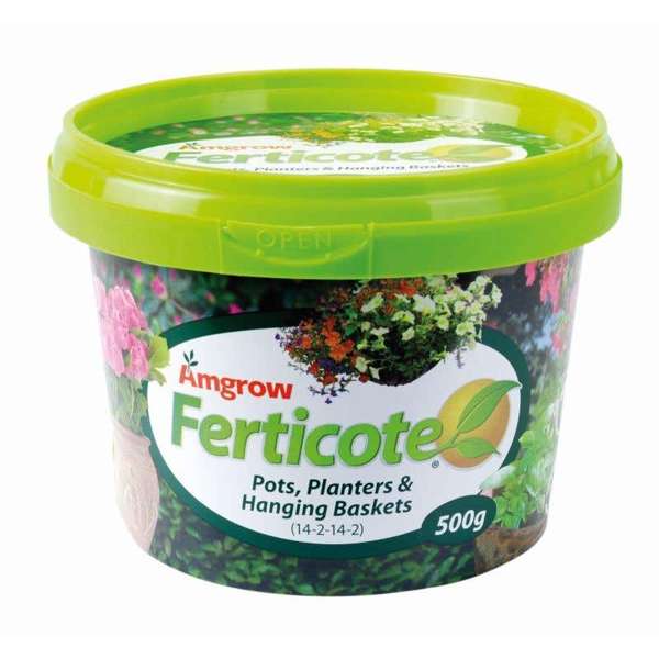 Amgrow Ferticote Pot Planter Hanging Basket Fertiliser 500g