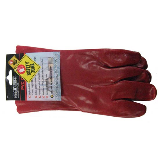 WorkArma Chemical Glove PVC Single Dip 27cm L