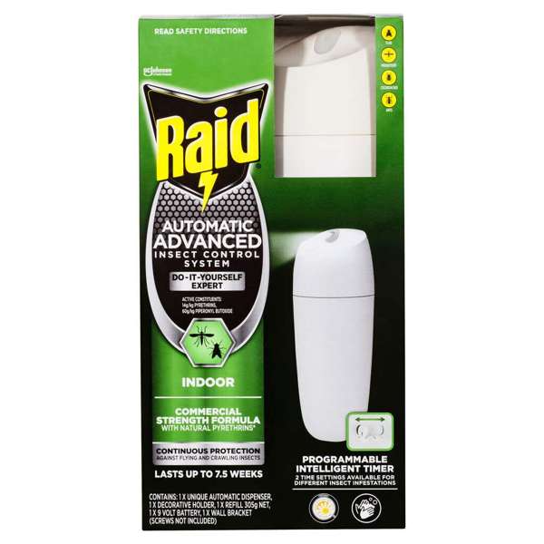 Raid Automatic Advanced Indoor Pest Control System Indoor 305g