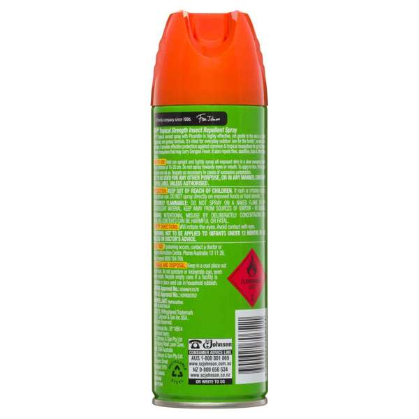 Off! Tropical Strength Insect Repellent Aerosol Spray 150g