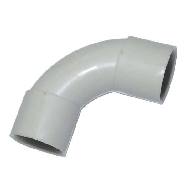 Tripac Grey Solid Elbow 20mm