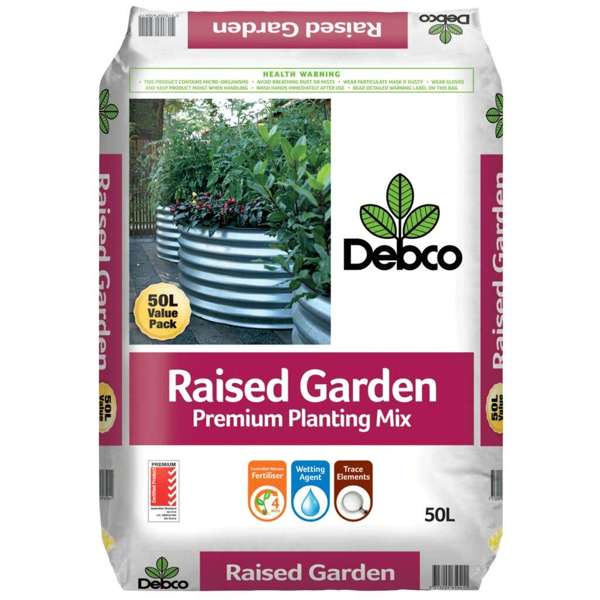 Debco Raised Garden Premium Planting Mix 50L