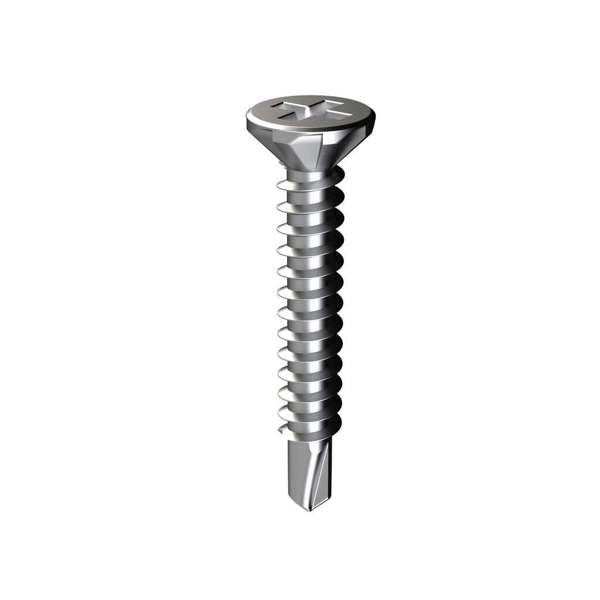 Bremick Screw Countersunk C3 Rib Metal 20mm - 100Pack