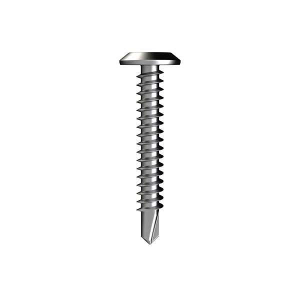 Bremick Screw Wafer Head Metal Zinc Plated 22mm - 50 Pack