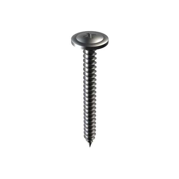 Bremick Screw Button Head Needle Point C3 25mm - 100 Pack