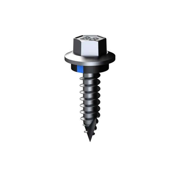 Bremick Screw Hex 12g x 25mm - 100 Pack