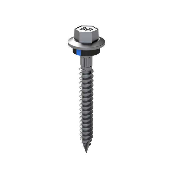 Bremick Screw Hex Head Type 17 B8 with Seal 12g x 50mm - Box of 250