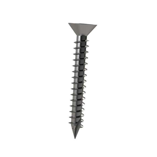 Bremick Screw Countersunk T17 Zinc Plated 40mm - 50 Pack