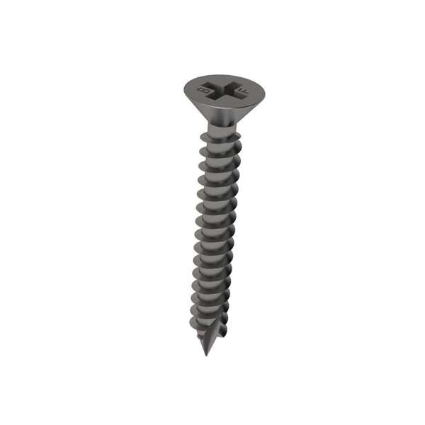 Bremick Screw Countersunk T17 Zinc Plated 40mm - 50 Pack