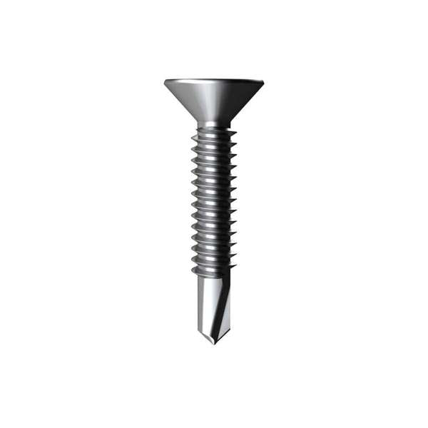 Bremick Screw Countersunk Metal C3 Galvanised 25mm - 100 Pack