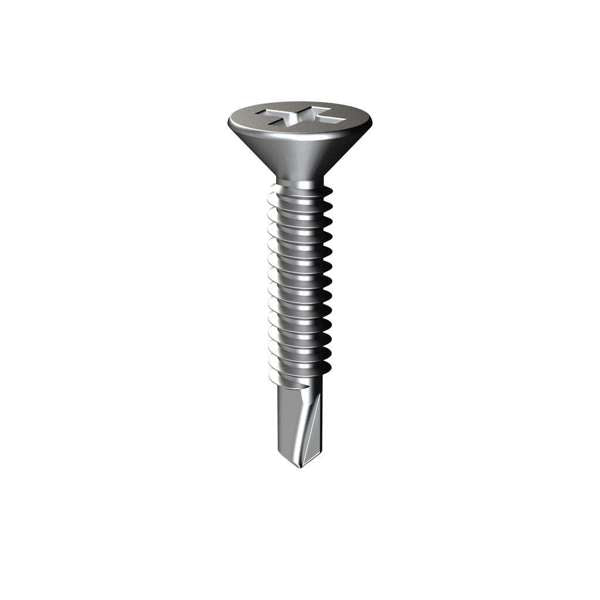 Bremick Screw Countersunk Metal C3 Galvanised 25mm - 100 Pack