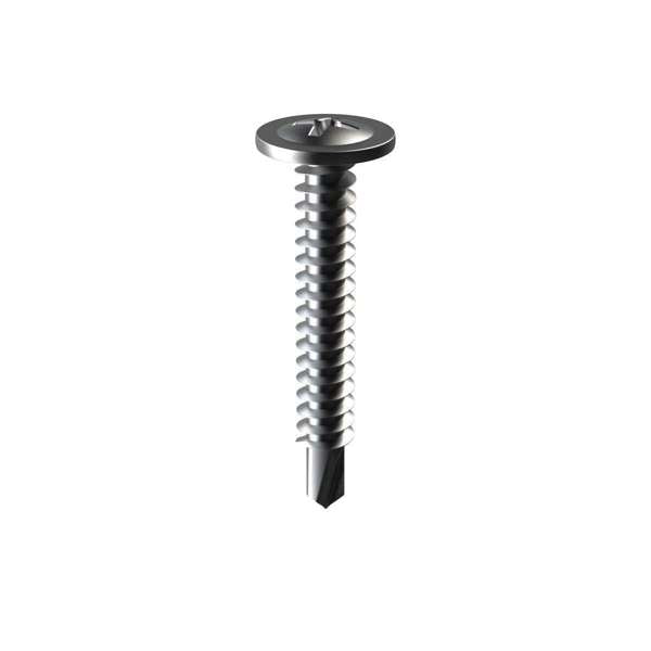 Bremick Screw Button Head Metal C3 Galvanised 12mm - 100 Pack