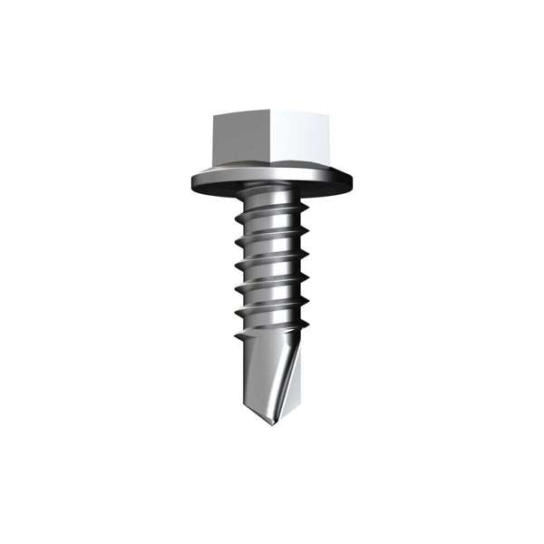 Bremick Screw Hex Metal 10g x 25mm - 50 Pack