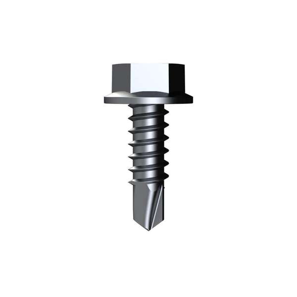 Bremick Screw Hex Metal 10g x 25mm - 50 Pack