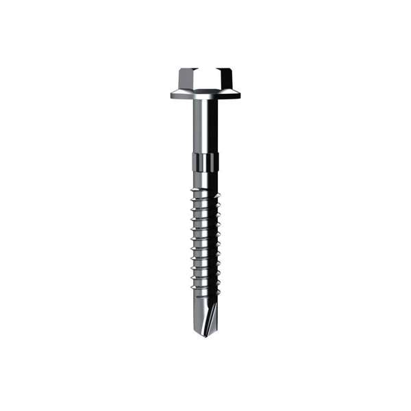 Bremick Screw Hex Head with Seal B8 Metal 50mm - 25 Pack