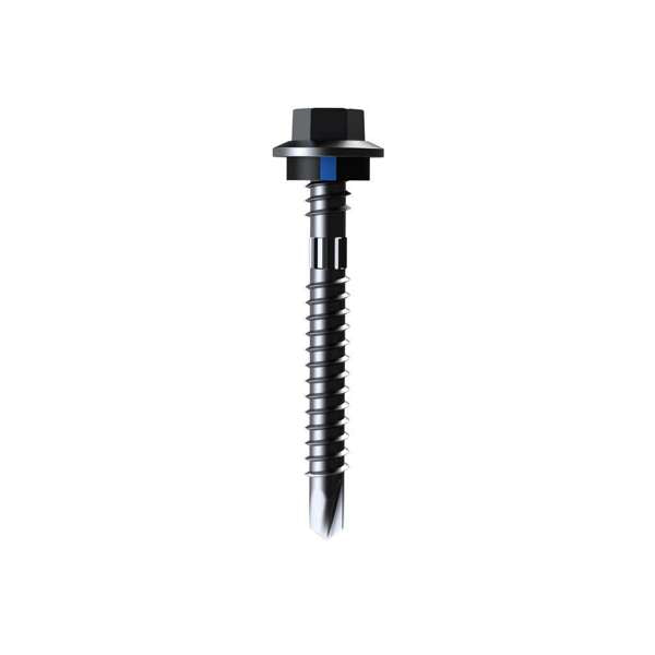 Bremick Screw Hex Head Metal Top Grip B8 with Seal 12g x 55mm - 50 Pack