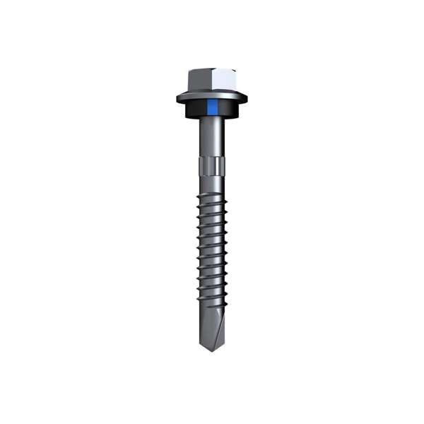 Bremick Screw Hex Metal 14g x 50mm - 100 Pack