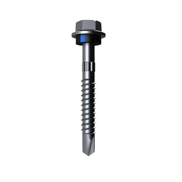 Bremick Screw Hex Metal 14g x 50mm - 100 Pack