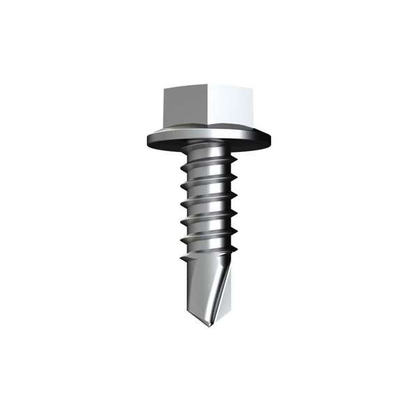 Bremick Screw Hex Metal 10g x 16 - 1000 Pack