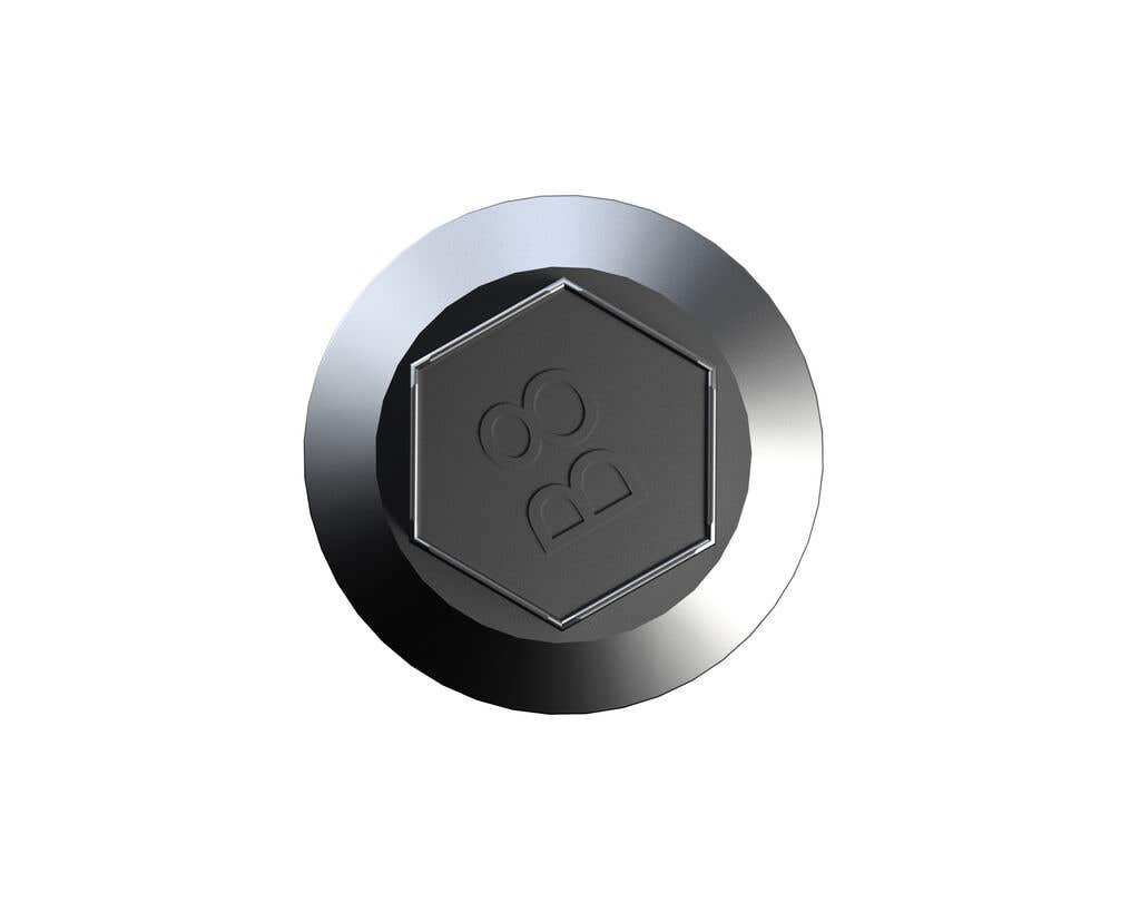 Bremick Screw Hex Head Metal Top Grip B8 with Seal 45mm - Box of 1000