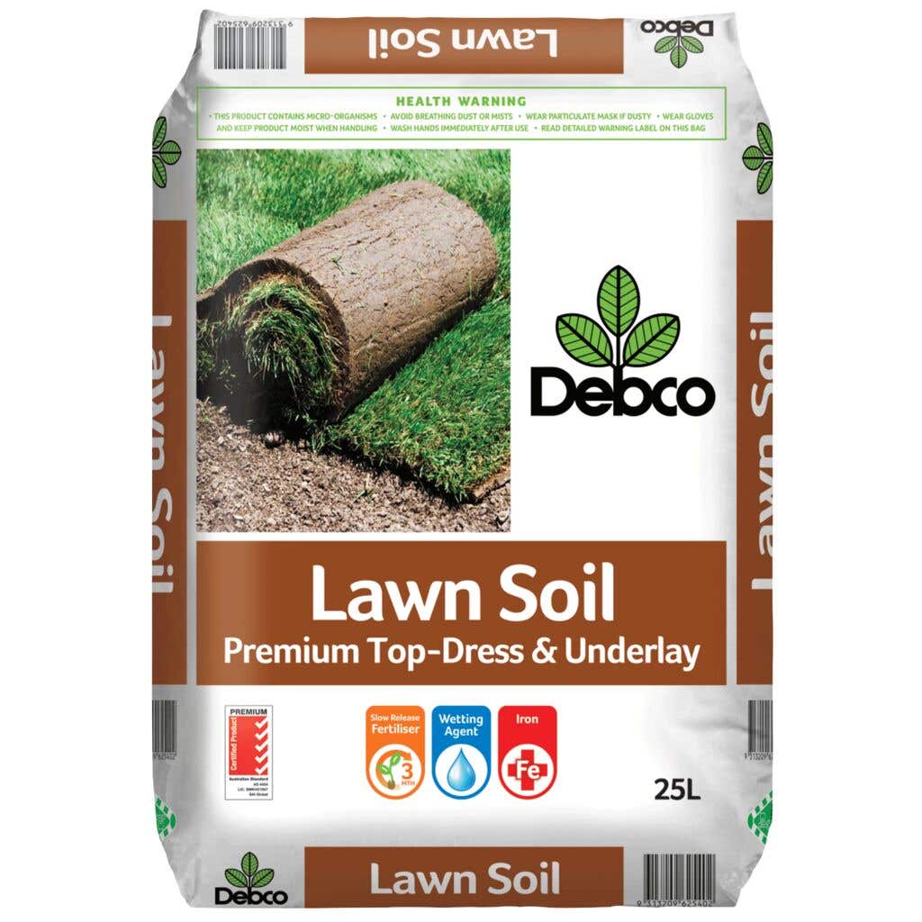 Debco Premium Lawn Soil & Top-Dress 25L