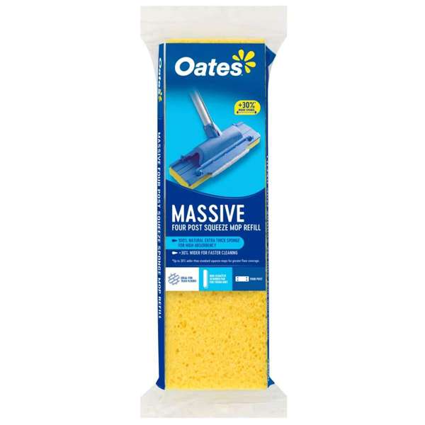 Oates Massive Four Post Squeeze Mop Refill