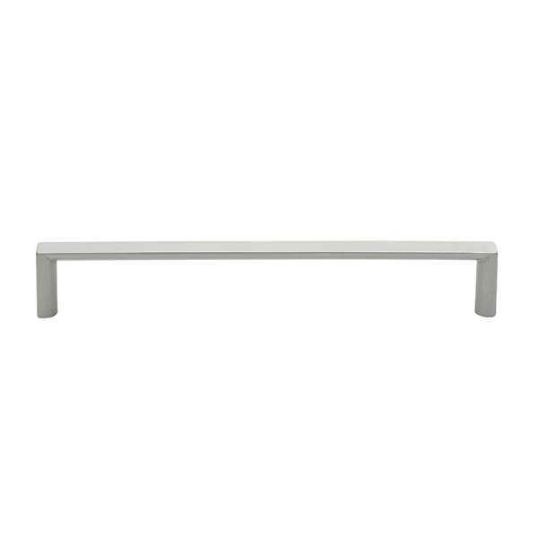 Prestige Half Round & Square Handle Brushed Nickel 160mm