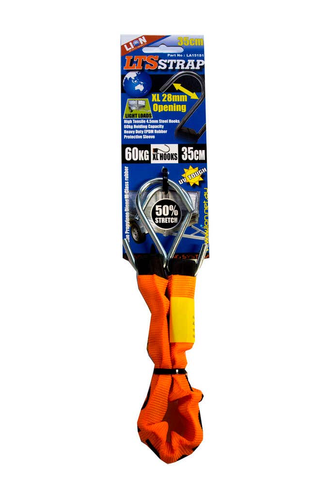 Lion LTS Rubber Hold Down Strap 350mm