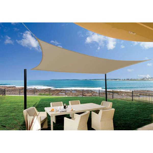 Durashield Shade Sail Platinum Stone 3 x 5m