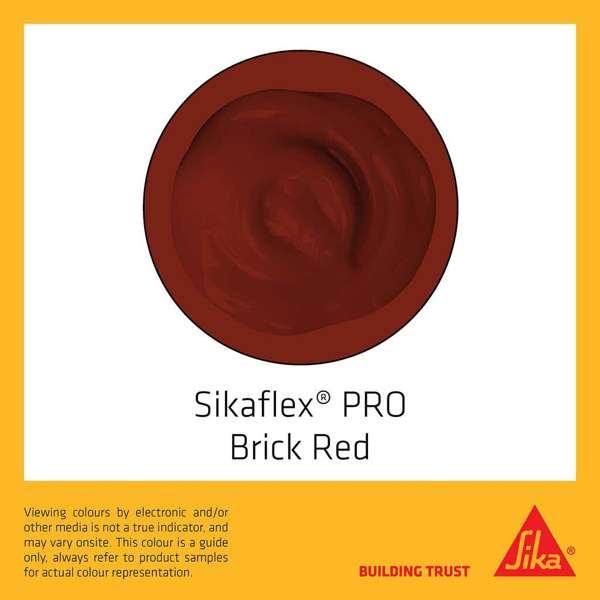 Sika Sealant Sikaflex Pro Brick Red 310ml