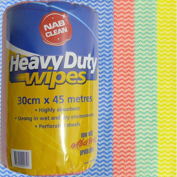 Heavy Duty Wipes 300mm x 45m