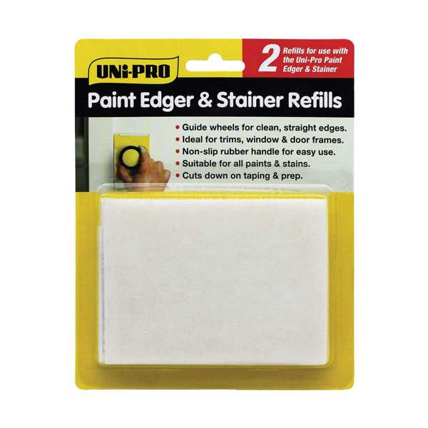 Uni-Pro Paint Edger & Stainer Refill - 2 Pack