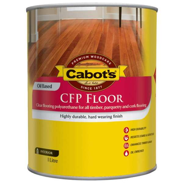 Cabot's CFP Floor Oil Based Satin 1L