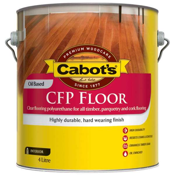 Cabot's CFP Floor Oil Based Satin 4L