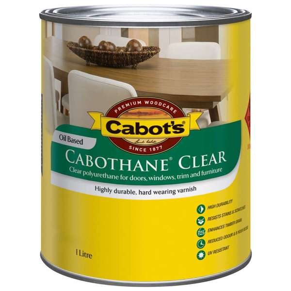 Cabot's Cabothane Clear Oil Based Gloss 1L