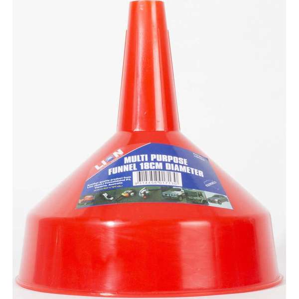 Lion Multi Purpose Plastic Funnel 180mm