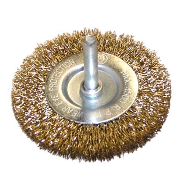 Josco Crimped Wire Wheel Brush 75mm