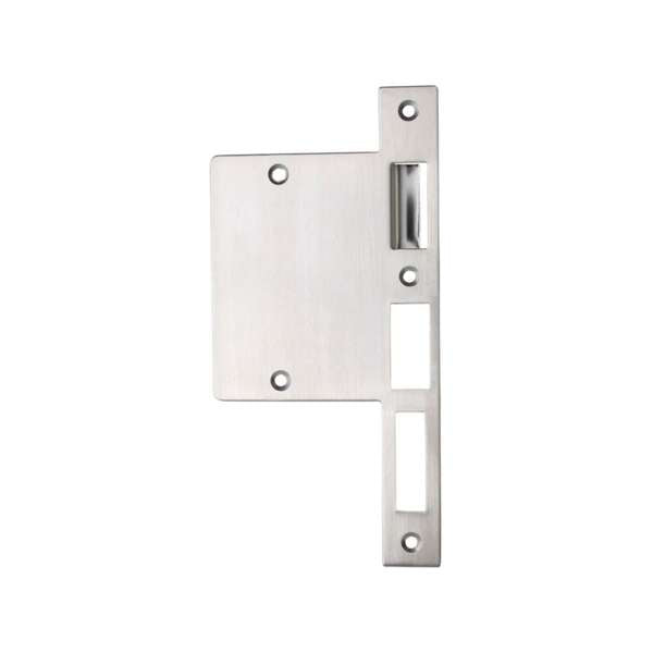 Lane Extended Strike Mortise Plus Right Satin Stainless Steel