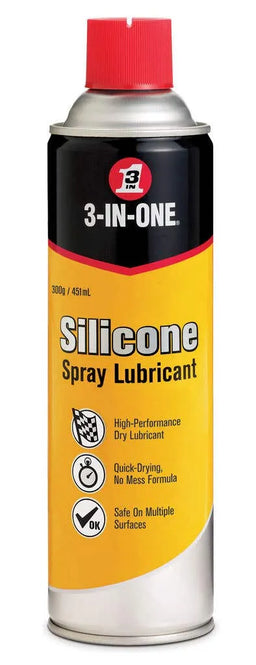 3-in-One Silicone Spray Lubricant 325g
