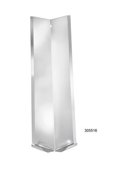 HardiePlank Aluminium Internal Corner Soaker 300mm