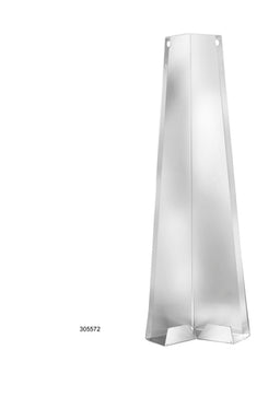 Linea Aluminium Corner Soaker for 180mm Wide Boards