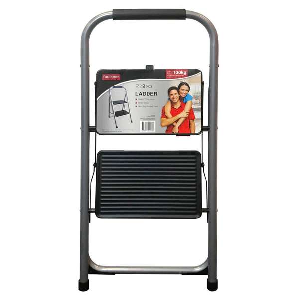 Faulkner 2 Step Ladder for Domestic Use 100kg