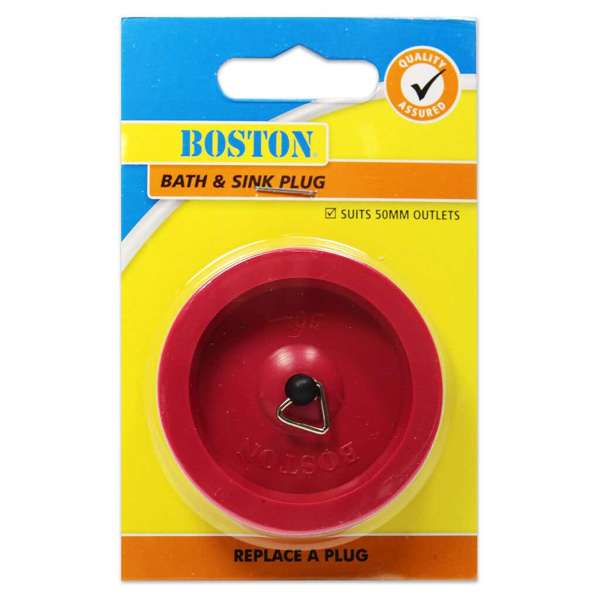 Boston Bath & Sink Plug 50mm