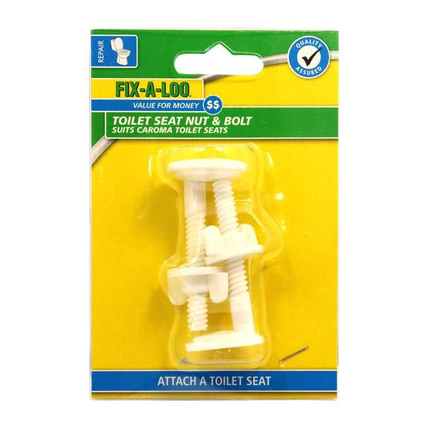 Fix-A-Loo Toilet Seat Nut & Bolt Suits Caroma